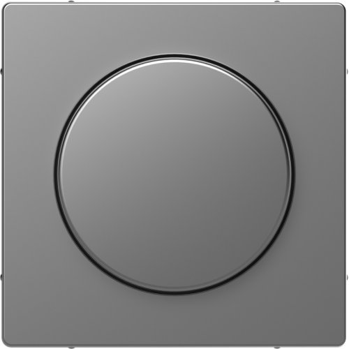 Лицевая панель Schneider Electric Merten D-Life для светорегулятора поворотного сталь фото Лицевая панель Schneider Electric Merten D-Life для светорегулятора поворотного сталь картинка